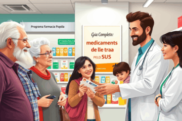 Imagem ilustrativa sobre o acesso a medicamentos gratuitos pelo SUS.