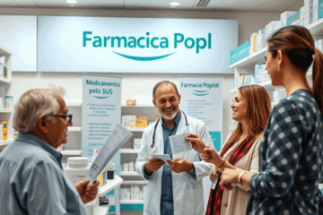 Imagem ilustrativa sobre como retirar medicamentos gratuitamente pelo SUS.