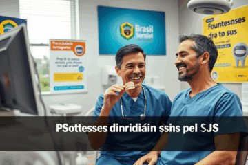Imagem ilustrativa sobre Próteses Dentárias Grátis pelo SUS com informações sobre acesso e benefícios.