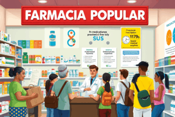 Imagem ilustrativa de medicamentos gratuitos oferecidos pelo SUS.